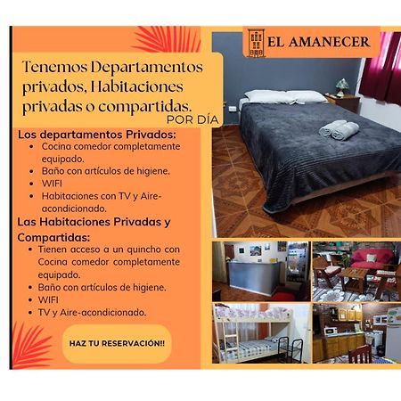 Hostel El Amanecer Puerto Iguazú Exterior foto